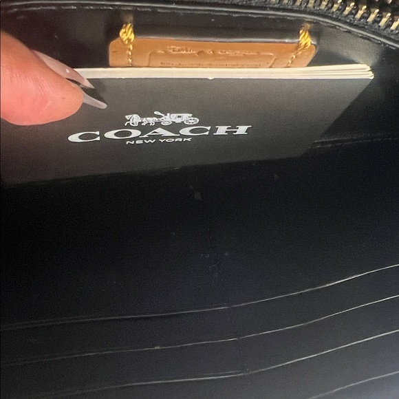 NWOT Coach x Disney Mickey Mouse Limited Edition Zip Around Wallet and Box - Picture 7 of 13